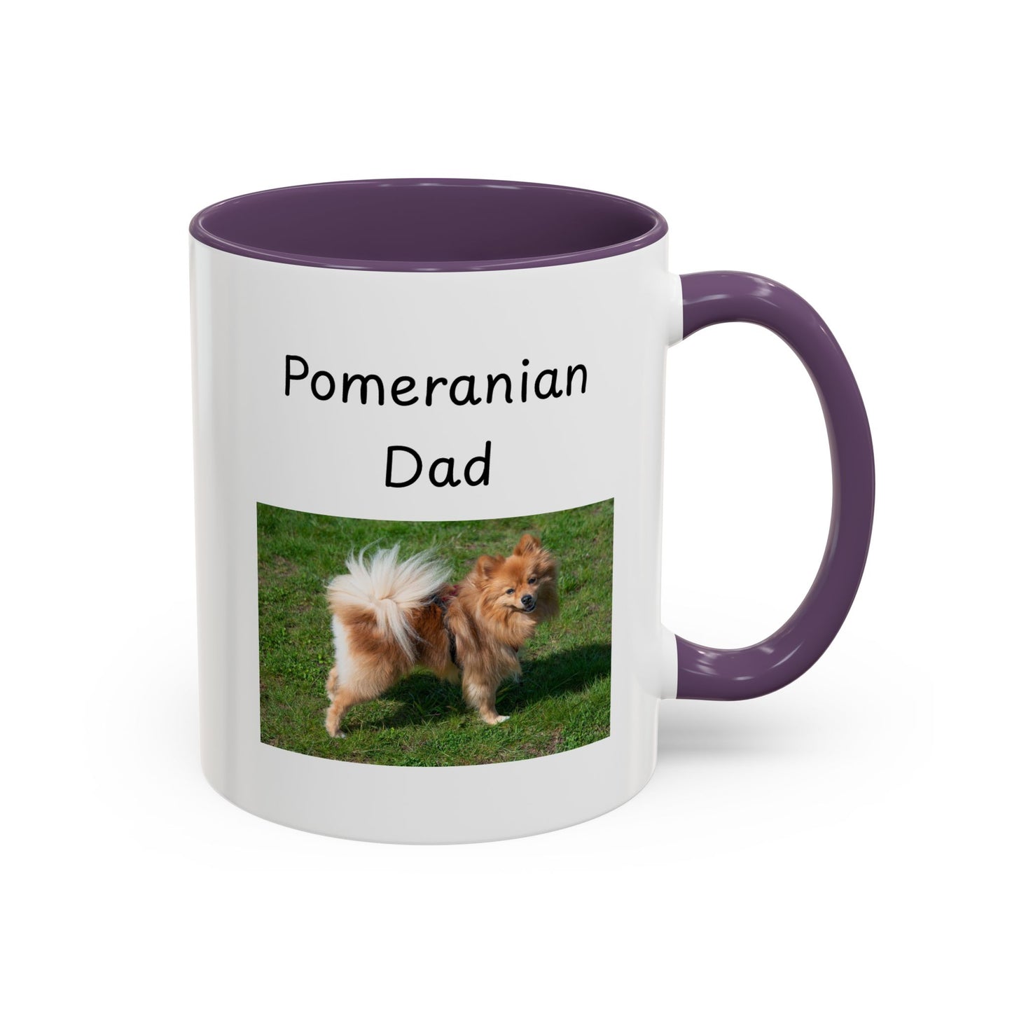 Ceramic Mug - "Pomeranian Dad"