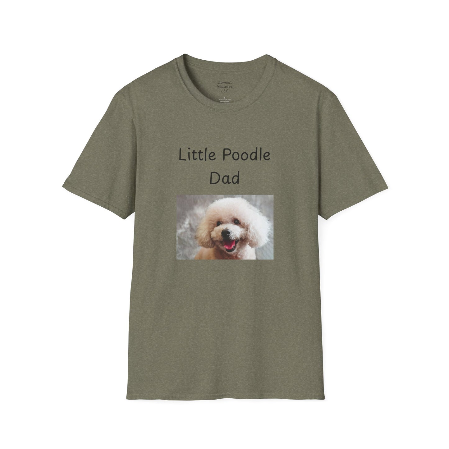 Unisex T-Shirt - "Little Poodle Dad" - Dog Owner Tee