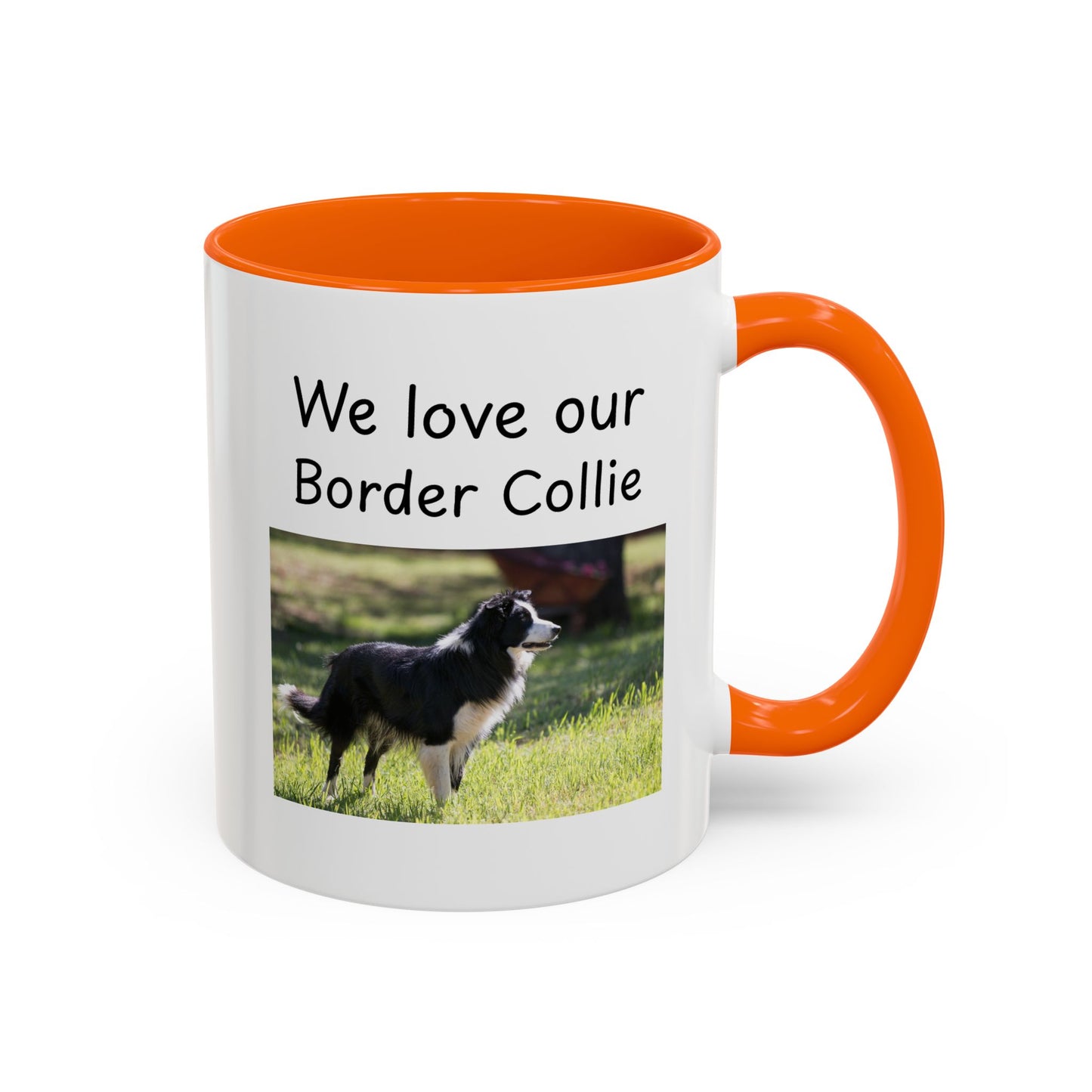 Ceramic Mug - "We Love Our Border Collie"