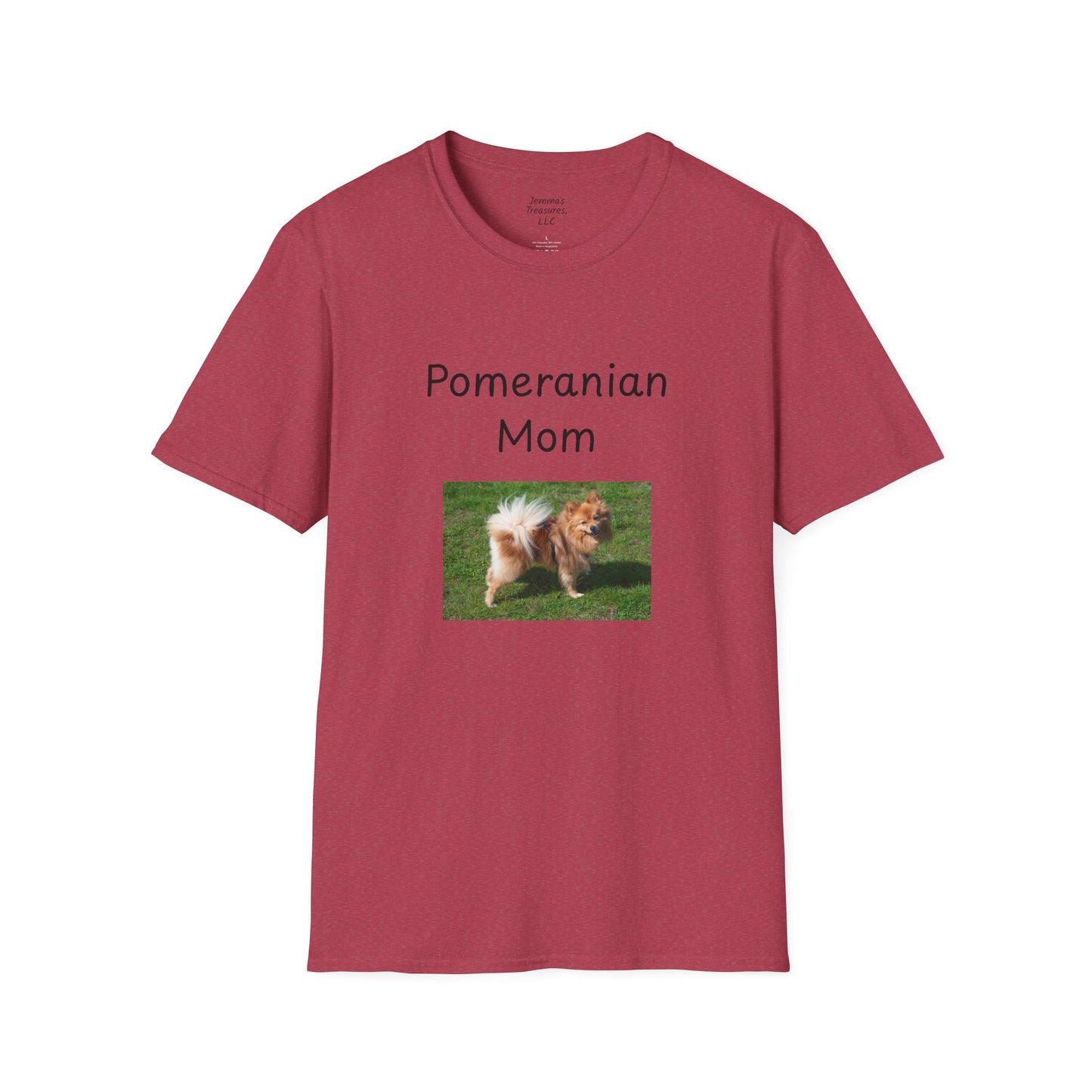 Unisex T-Shirt - "Pomeranian Mom" - Dog Owner Tee