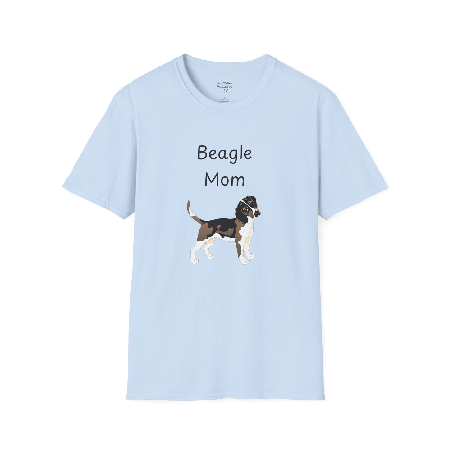 Unisex T-hemp - "Beagle Ma" - Honde-eienaar T-hemp
