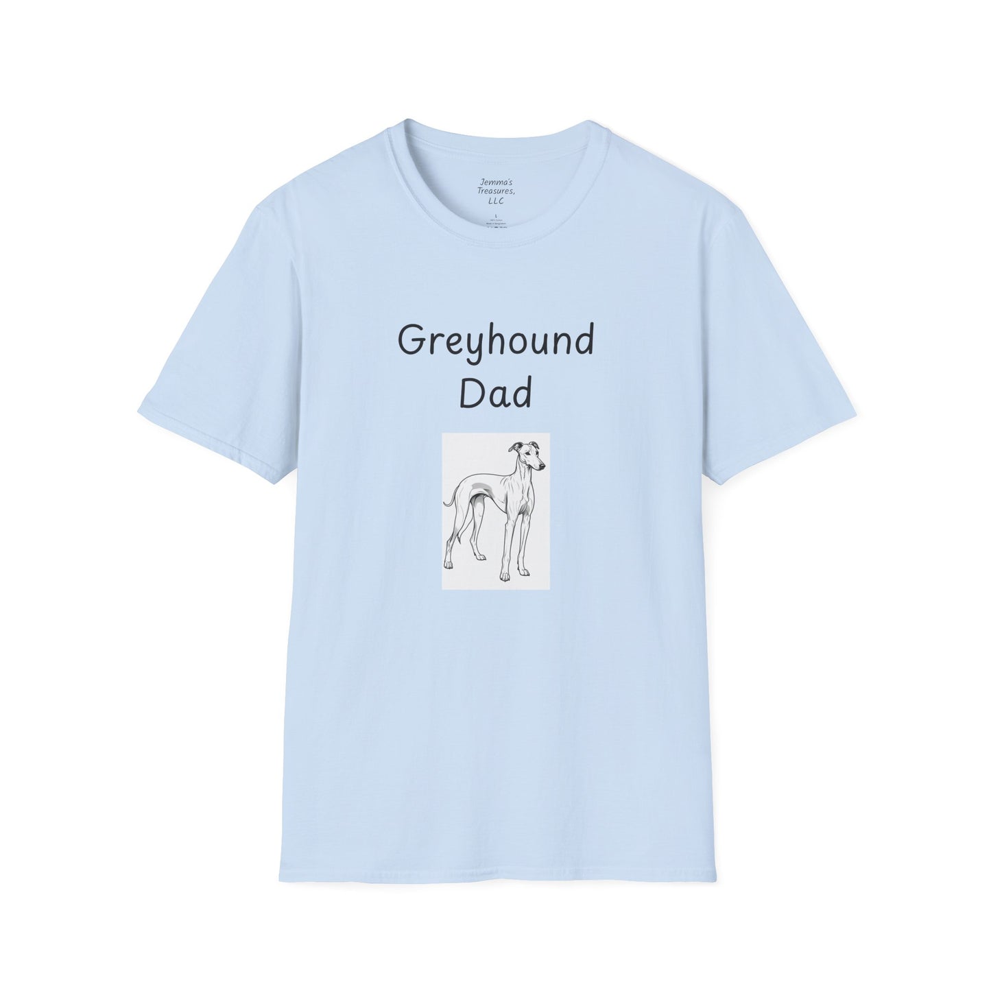 Unisex T-Shirt - "Greyhound Dad" - Dog Owner Tee