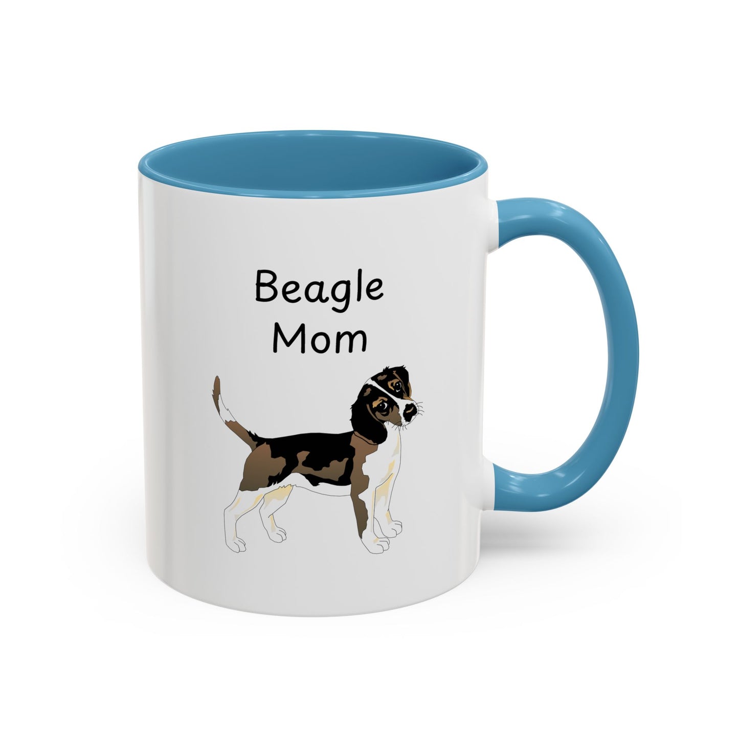 Ceramic Mug - "Beagle Mom"