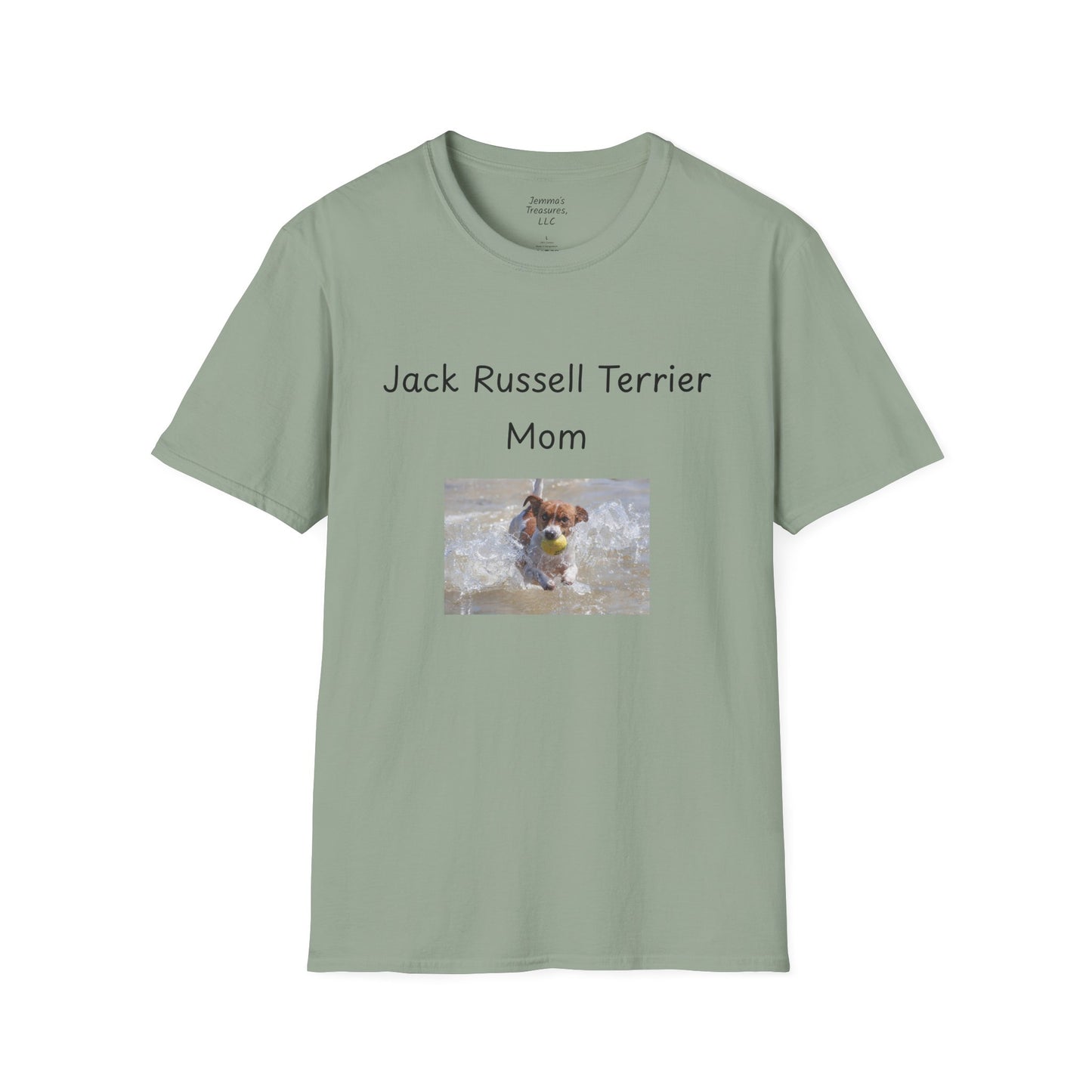 Unisex T-Shirt - "Jack Russell Terrier Mom" - Dog Owner Tee