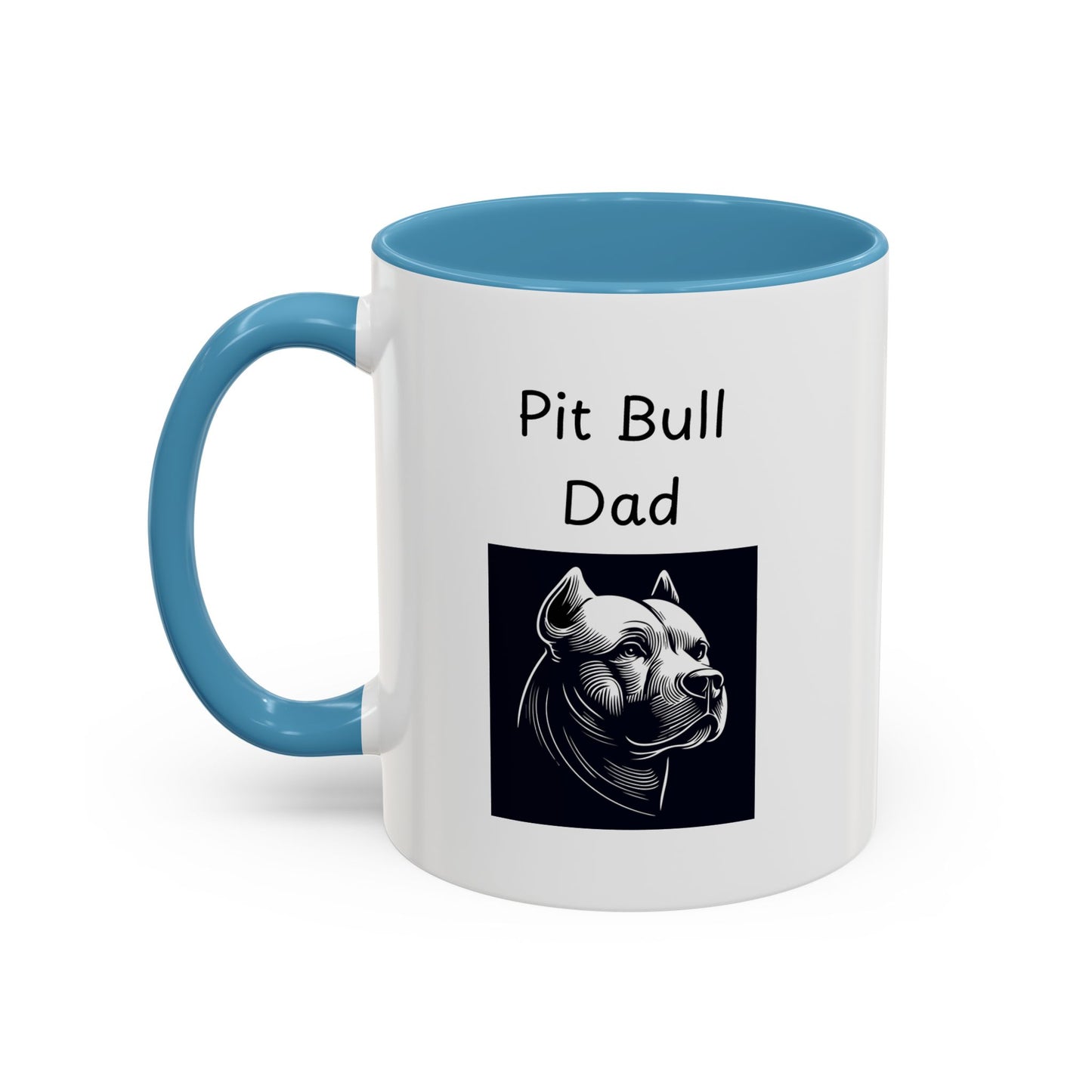 Ceramic Mug - "Pit Bull Dad"