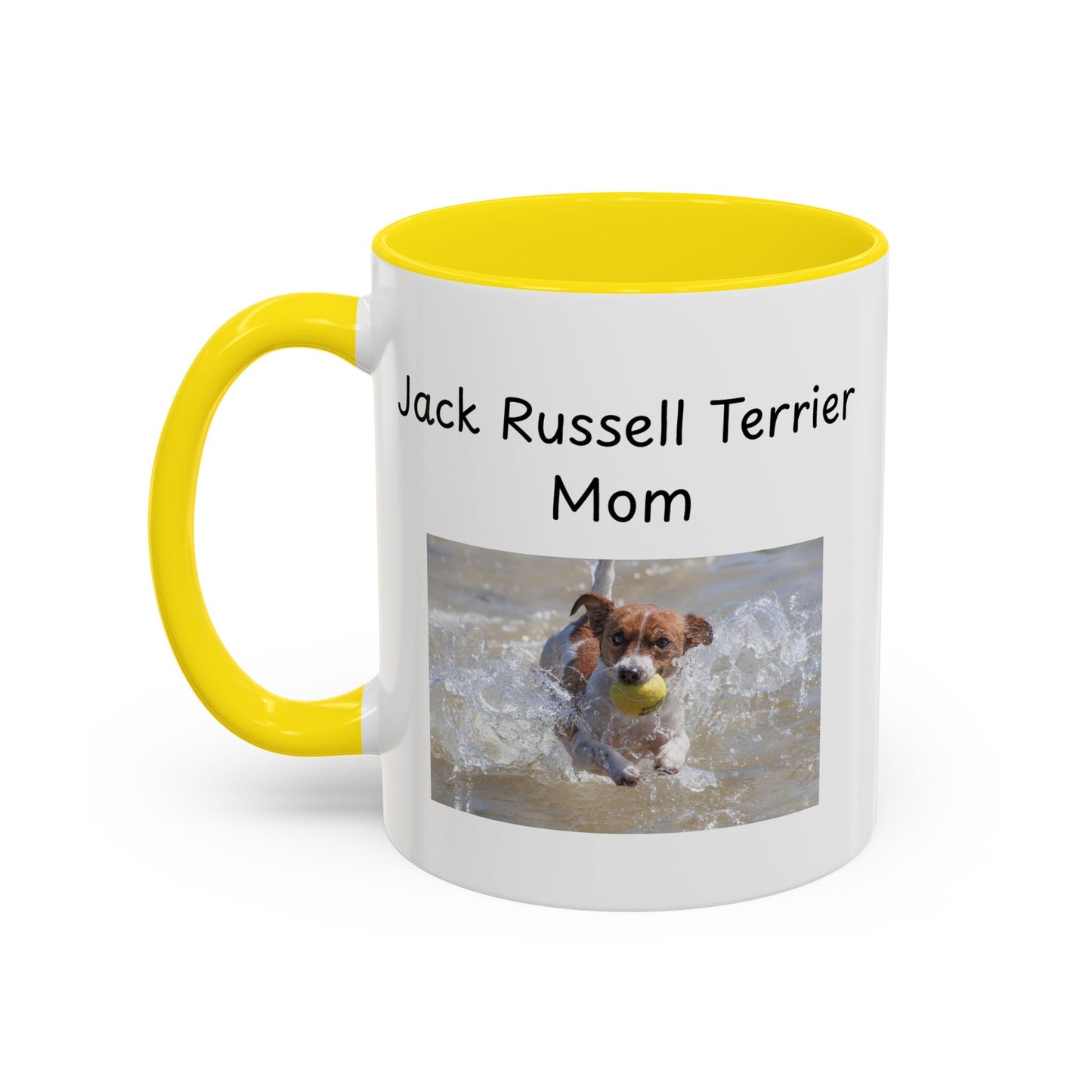 Ceramic Mug - "Jack Russell Terrier Mom"