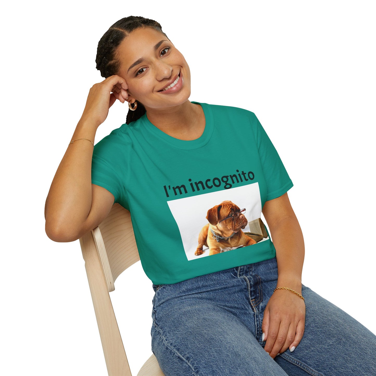 Unisex T-shirt - "I'm Incognito"