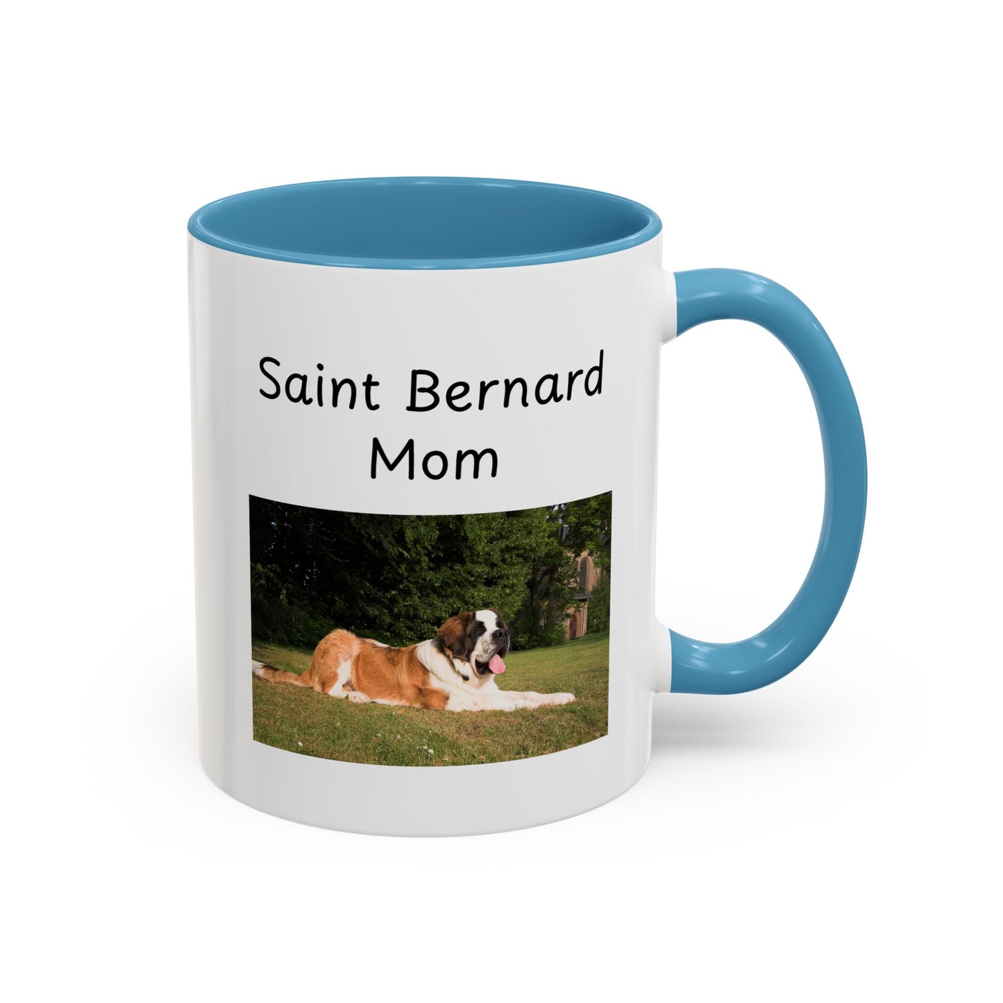 Ceramic Mug - "Saint Bernard Mom"