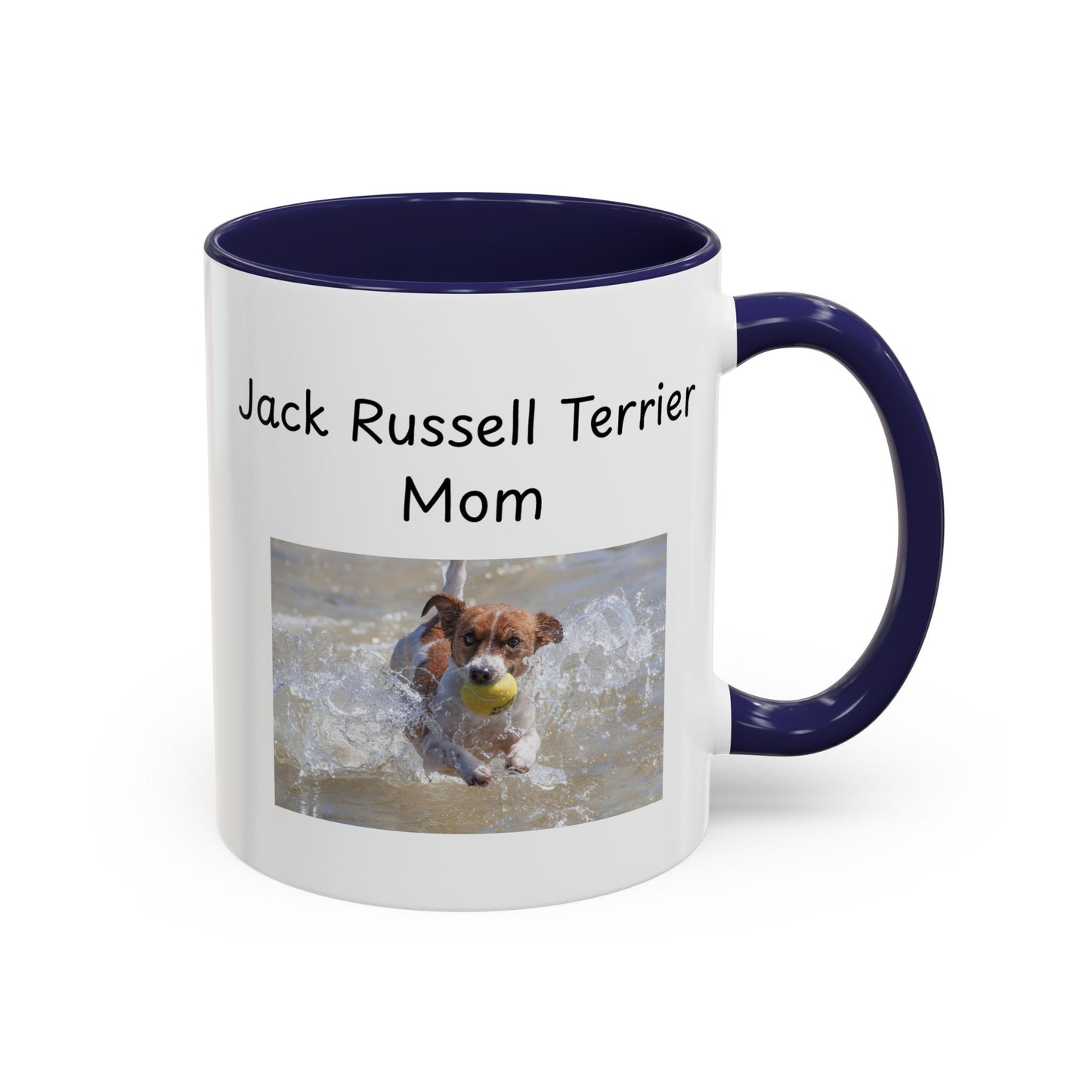 Ceramic Mug - "Jack Russell Terrier Mom"