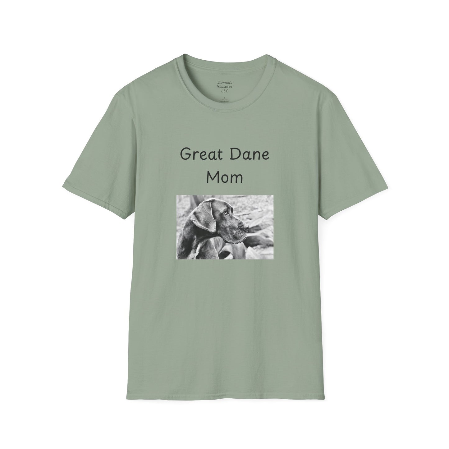 Unisex T-Shirt - "Great Dane Mom" - Hundebesitzer T-Shirt