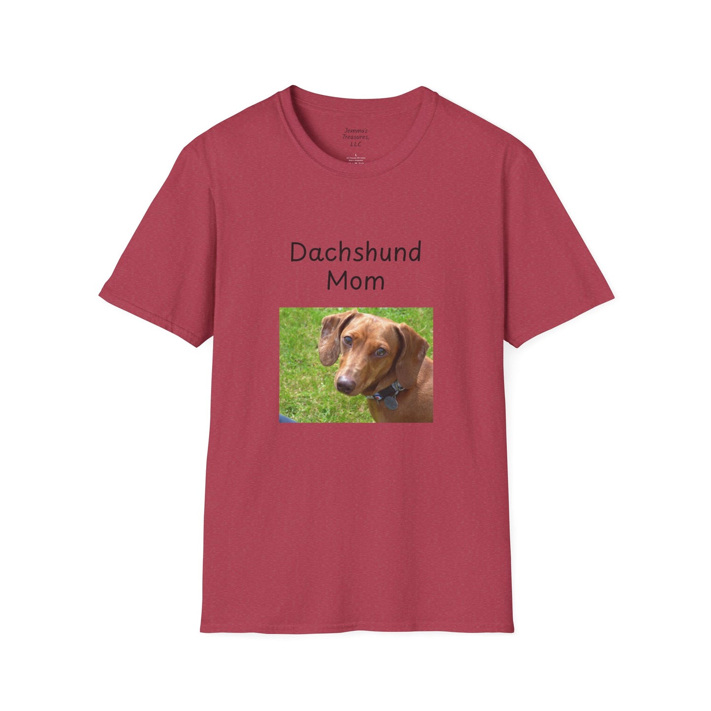 Unisex T-hemp - "Teckelmamma" - Honde-eienaar T-hemp