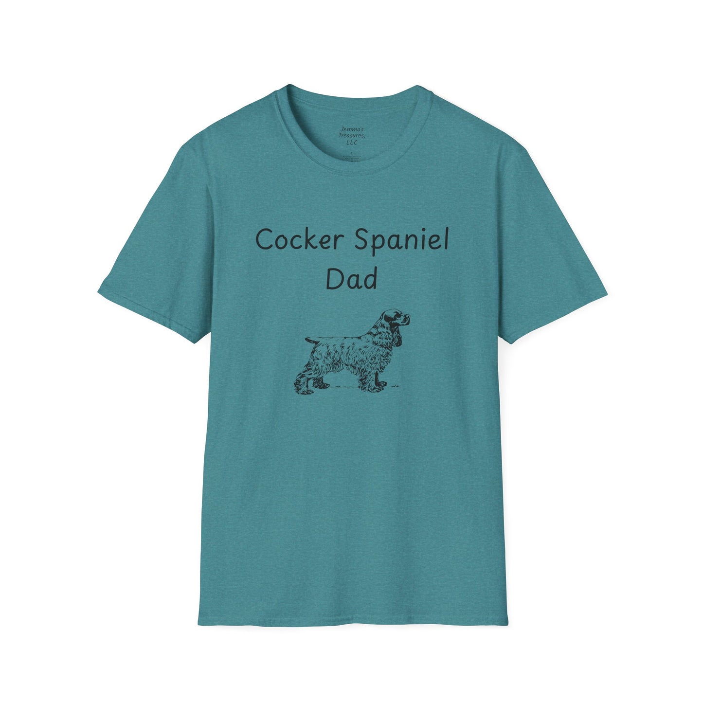 Unisex T-hemp - "Cocker Spaniel Pa" - Honde-eienaar T-hemp