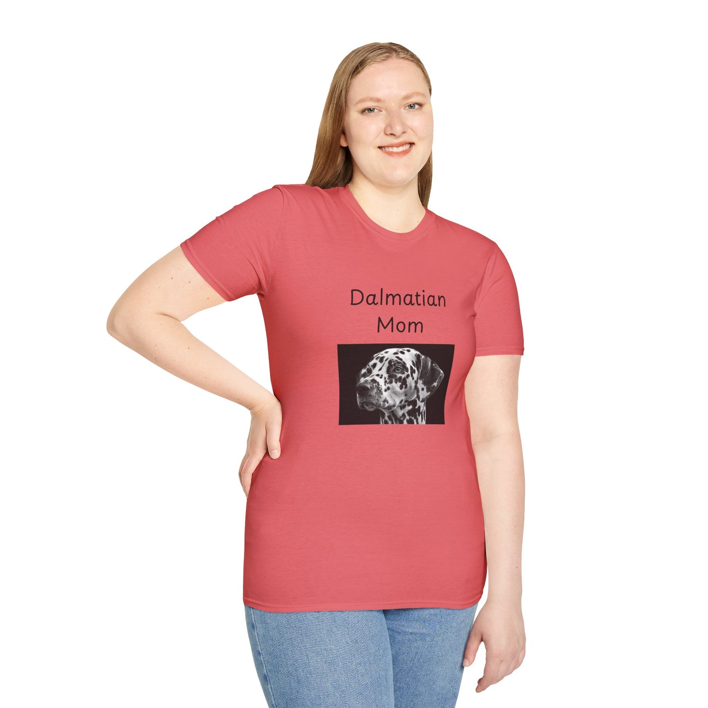 Unisex T-Shirt - "Dalmatian Mom" - Dog Owner Tee