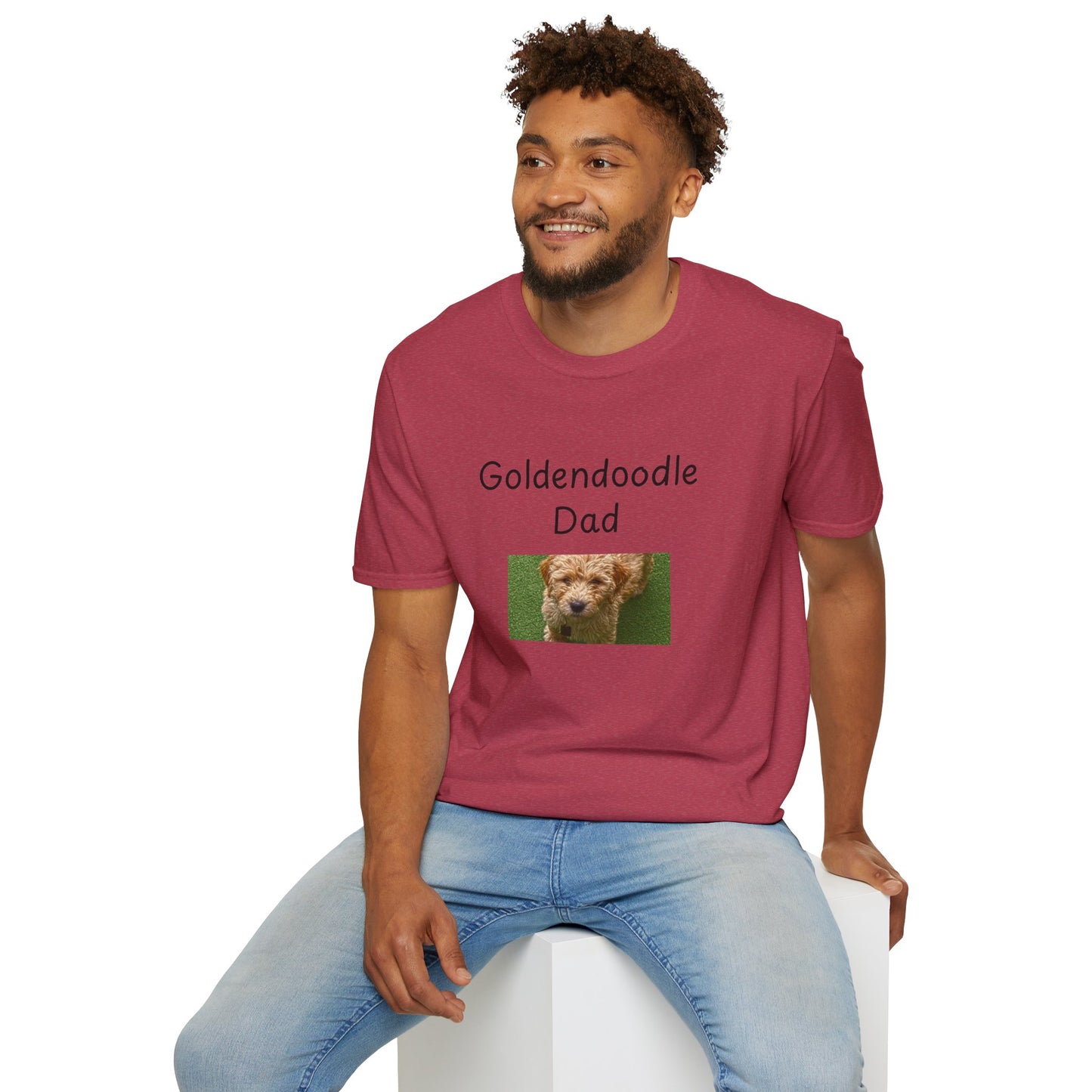 Unisex T-Shirt - "Goldendoodle Dad" - Dog Owner Tee