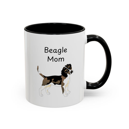 Ceramic Mug - "Beagle Mom"