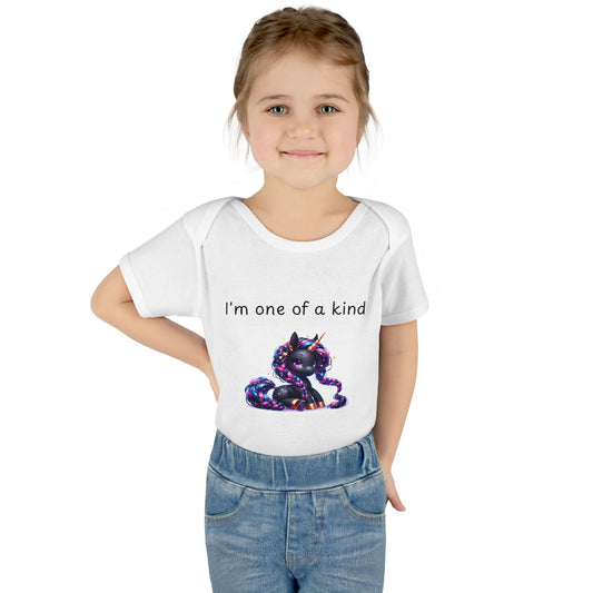 Infant/Toddler Bodysuit -  "I'm One Of A Kind" Unicorn Graphic