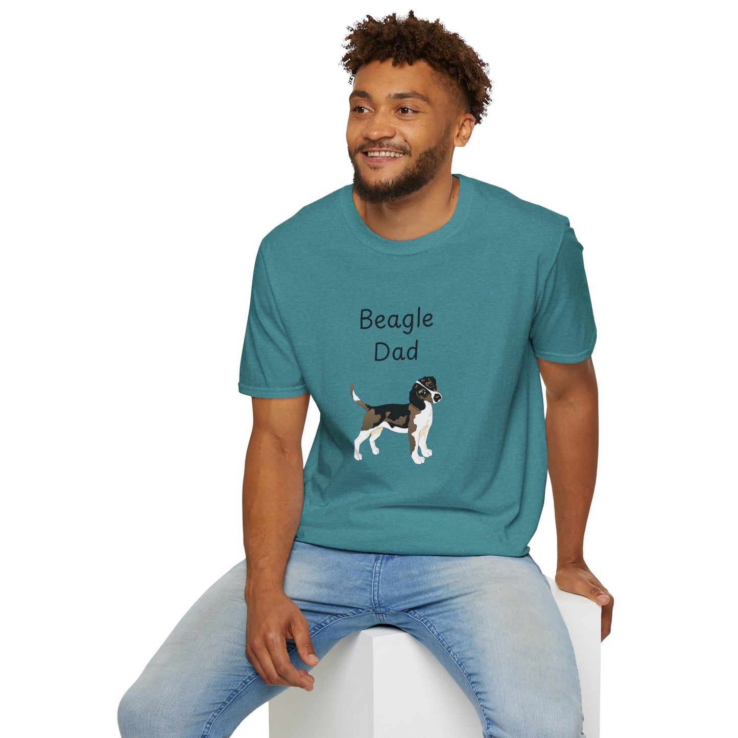 Unisex T-Shirt - "Beagle Dad" - Dog Owner Tee