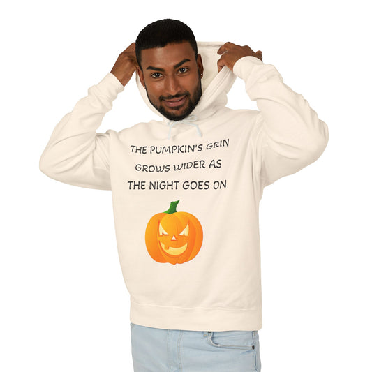 Halloween Hoodie - Pumpkin Grin Quote