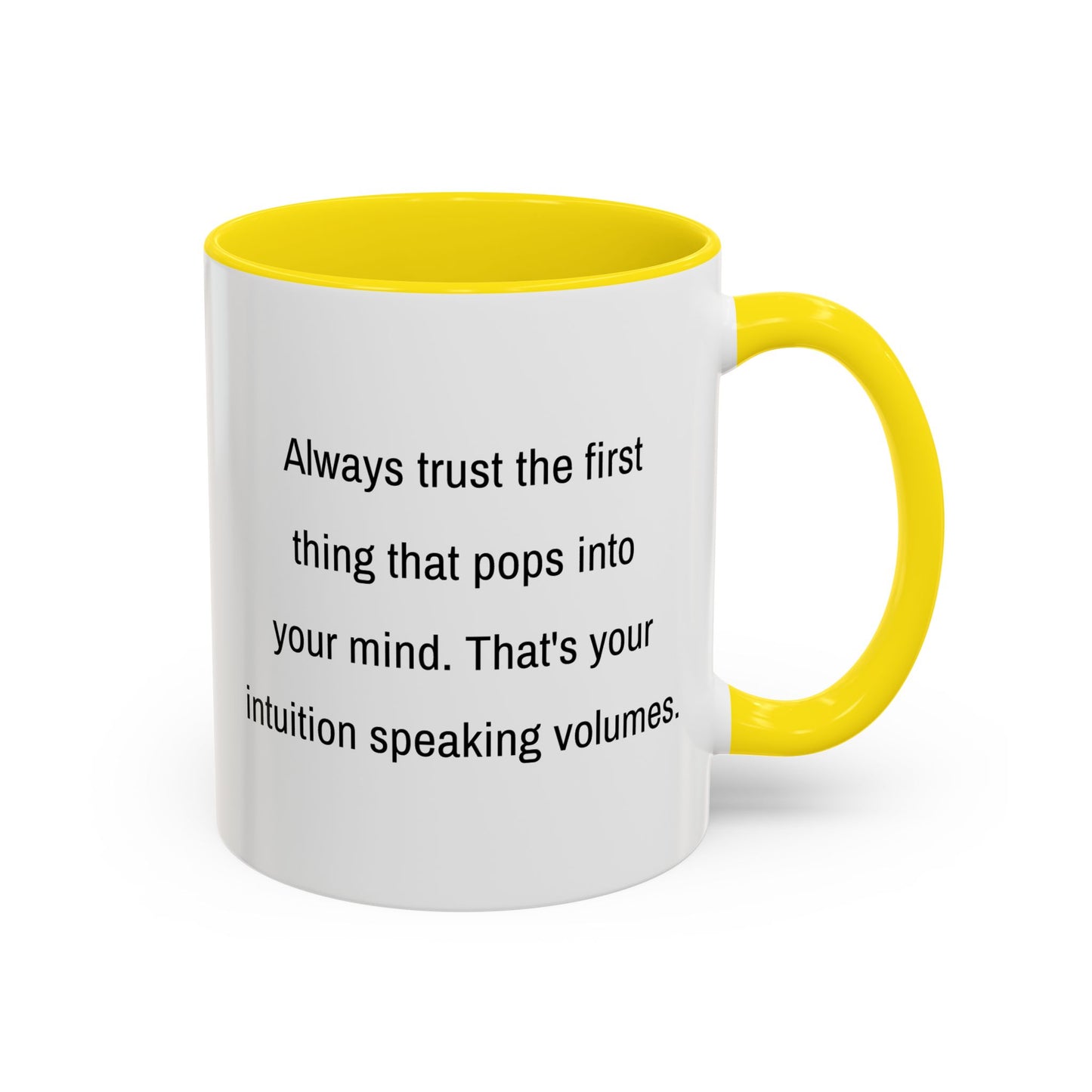 Inspirerende Koffiebeker - Intuïtiewe Idee om Jou Eerste Instink te Vertrou