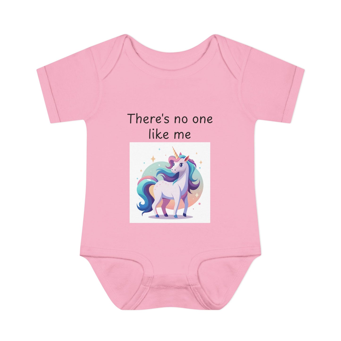 Infant/Toddler Bodysuit - "There's No One Like Me" Unicorn Top