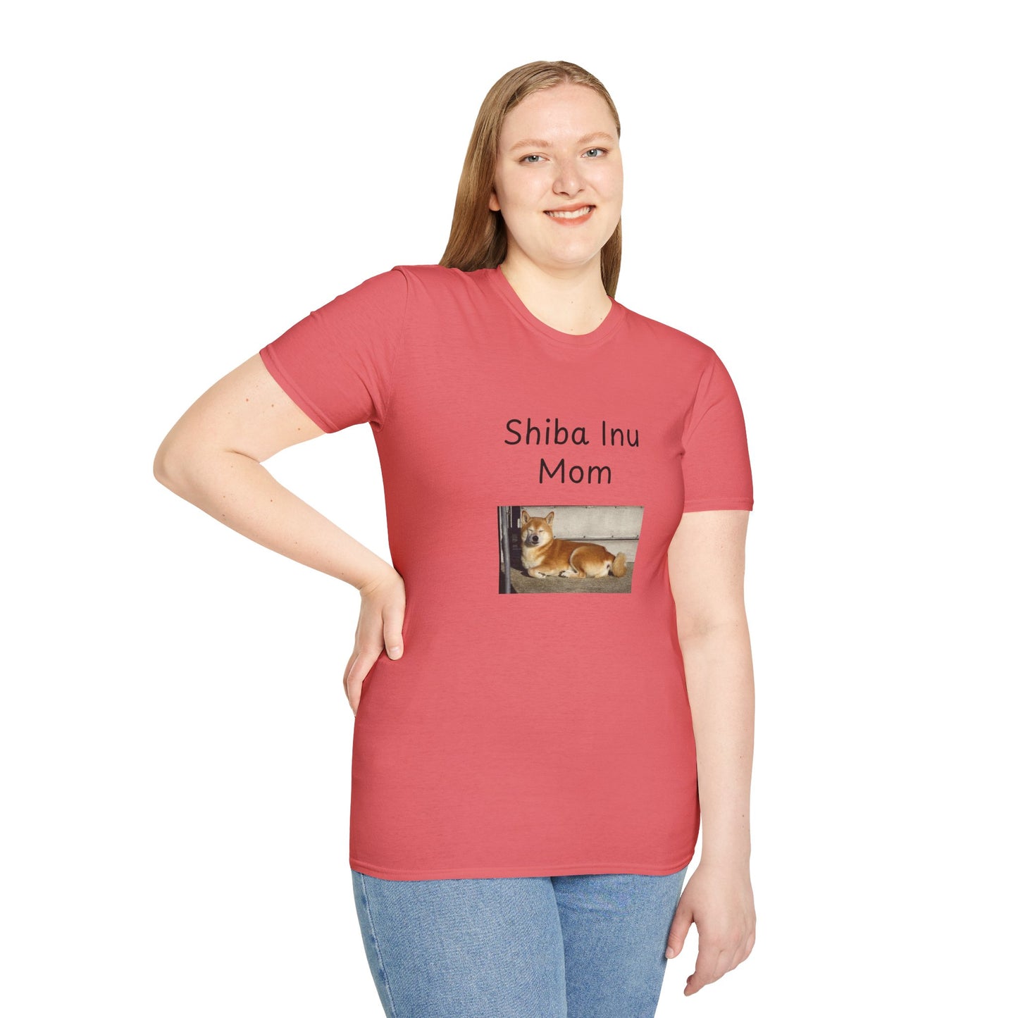 Unisex T-Shirt - "Shiba Inu Mom" - Dog Owner Tee