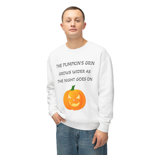 Halloween Sweatshirt - Pumpkin Grin Design