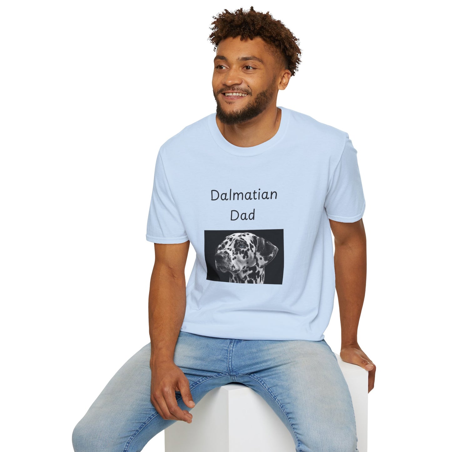 Unisex T-Shirt - "Dalmatian Dad" - Dog Owner Tee