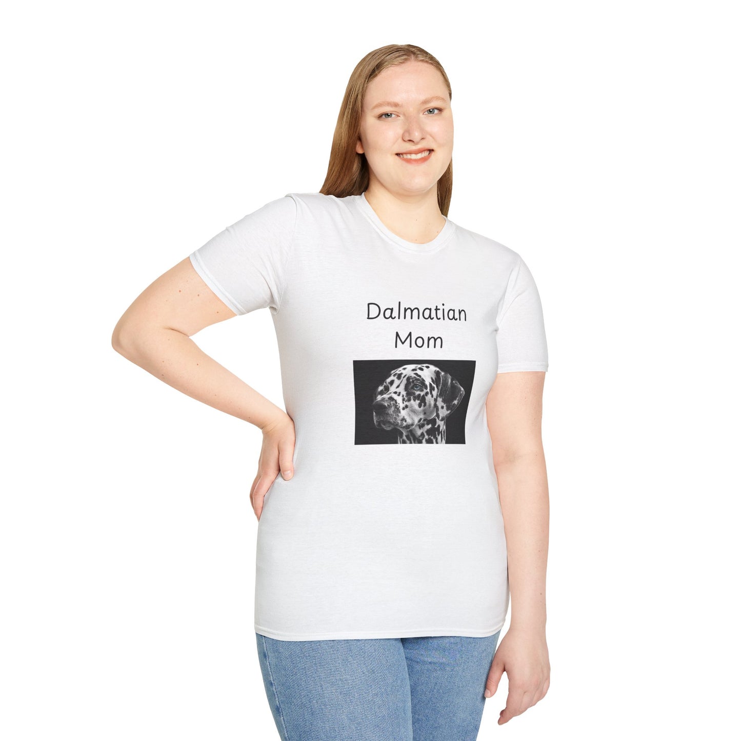 Unisex T-Shirt - "Dalmatian Mom" - Dog Owner Tee