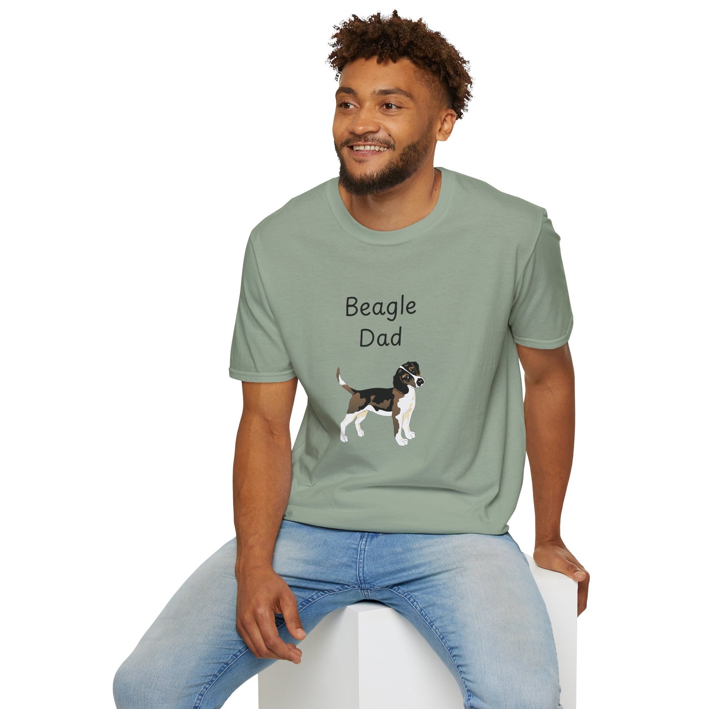 Unisex T-Shirt - "Beagle Dad" - Dog Owner Tee