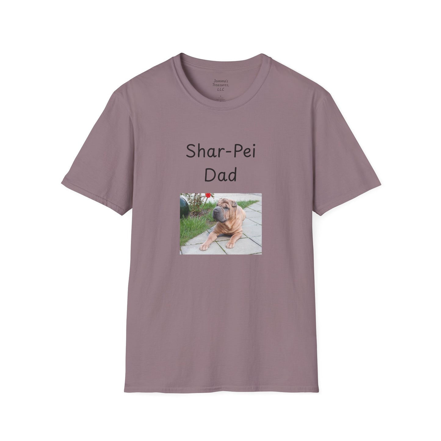 Unisex T-Shirt - "Shar-Pei Dad" - Dog Owner Tee