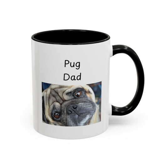 Ceramic Mug - "Pug Dad"