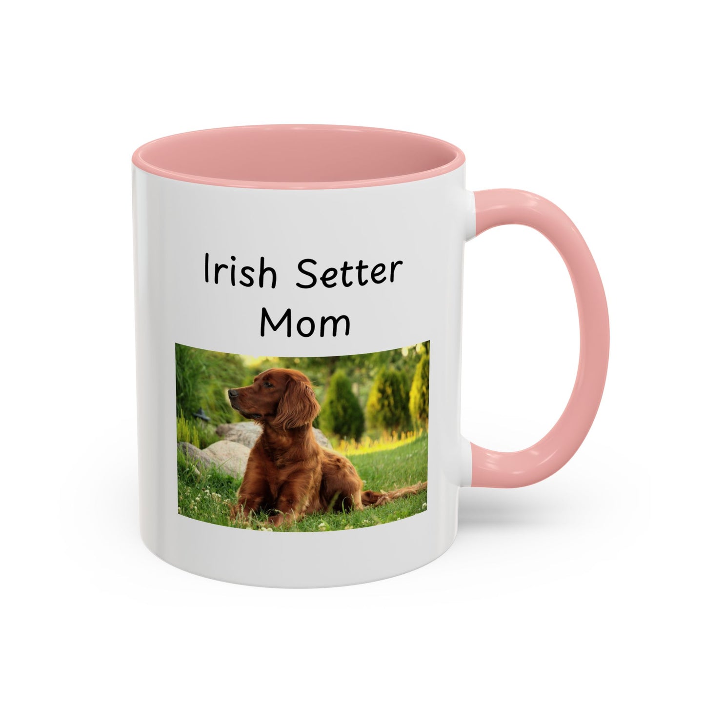Ceramic Mug - "Irish Setter Mom"