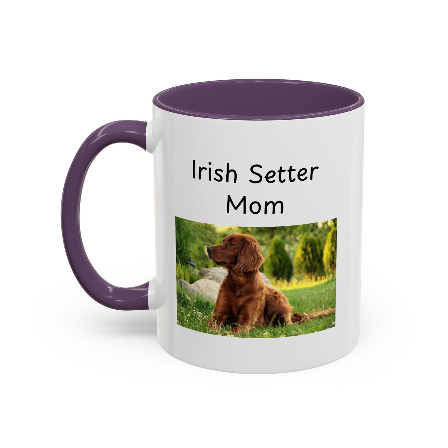 Ceramic Mug - "Irish Setter Mom"