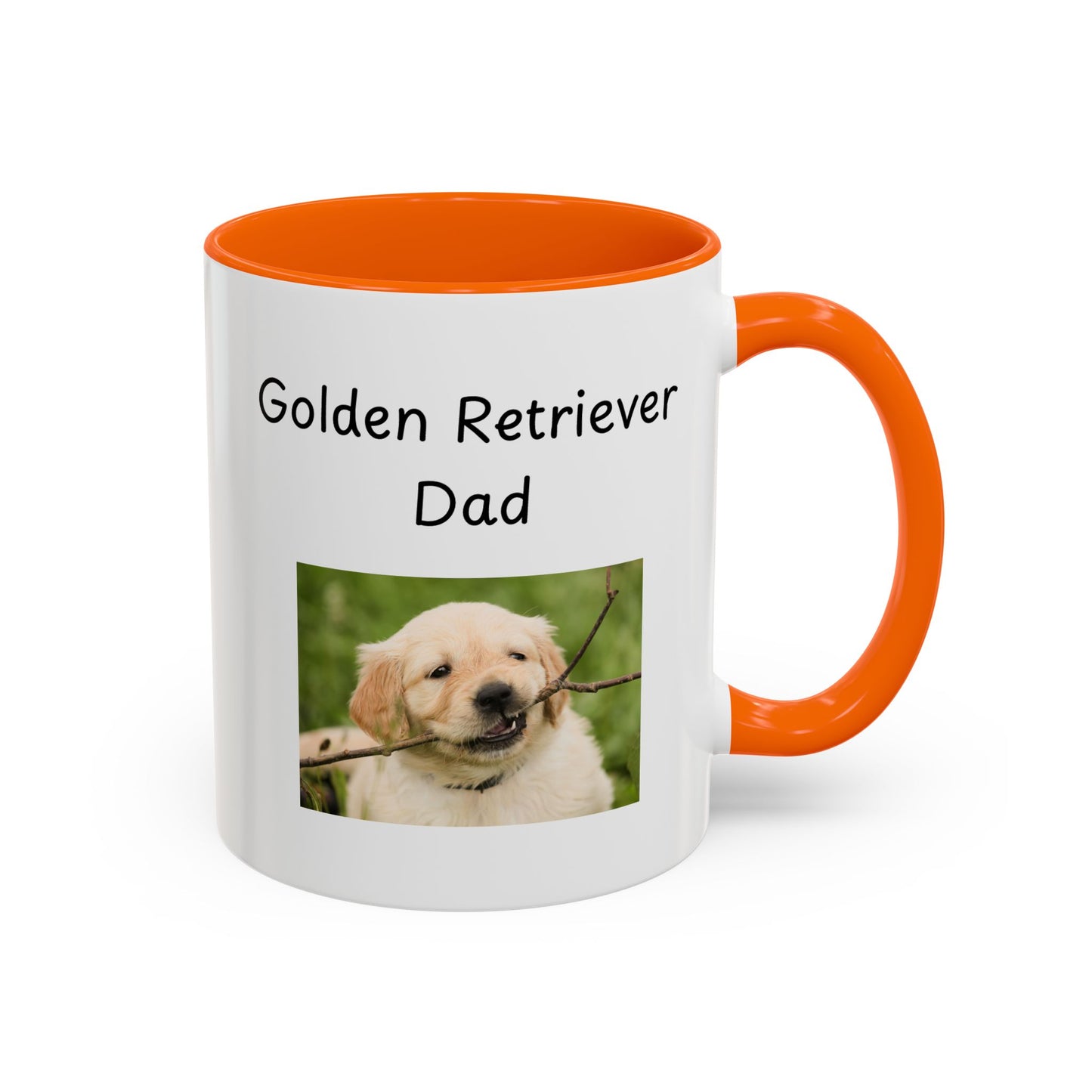 Keramiktasse - "Golden Retriever Dad"