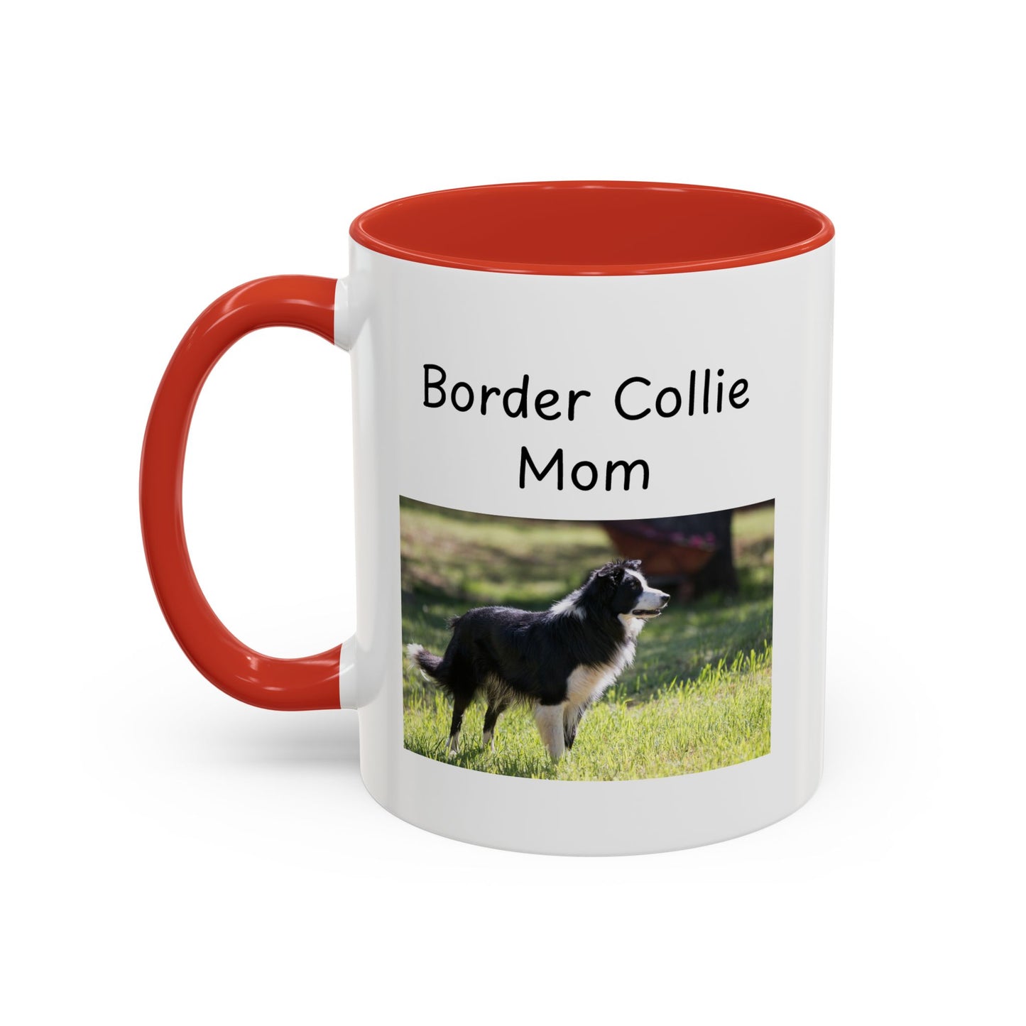 Keramiktasse - "Border Collie Mom"