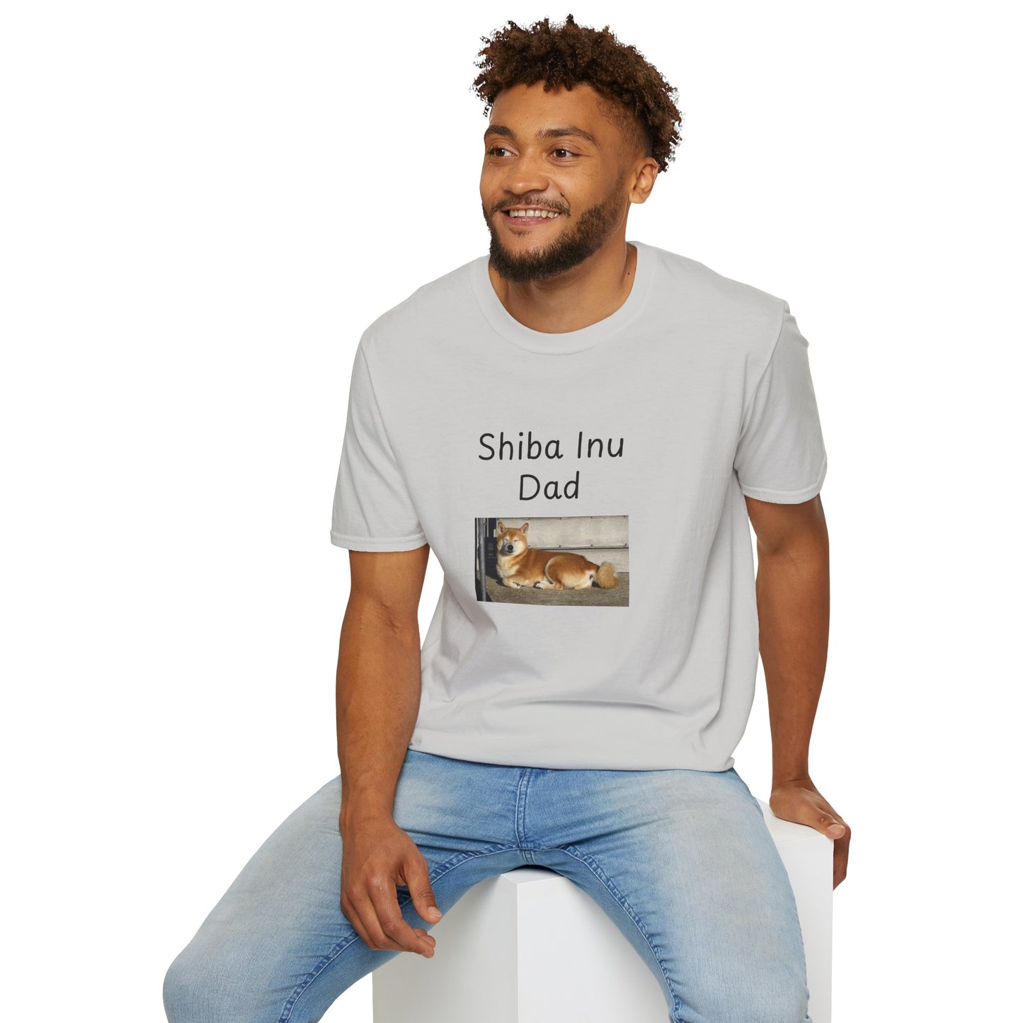 Unisex T-Shirt - "Shiba Inu Dad" - Dog Owner Tee