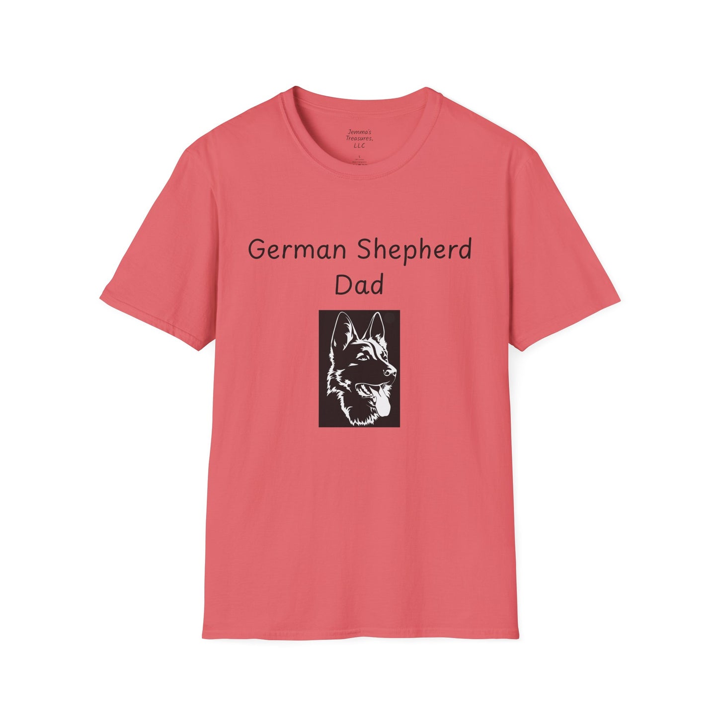 Unisex T-Shirt - "German Shepherd Dad" - Dog Owner Tee