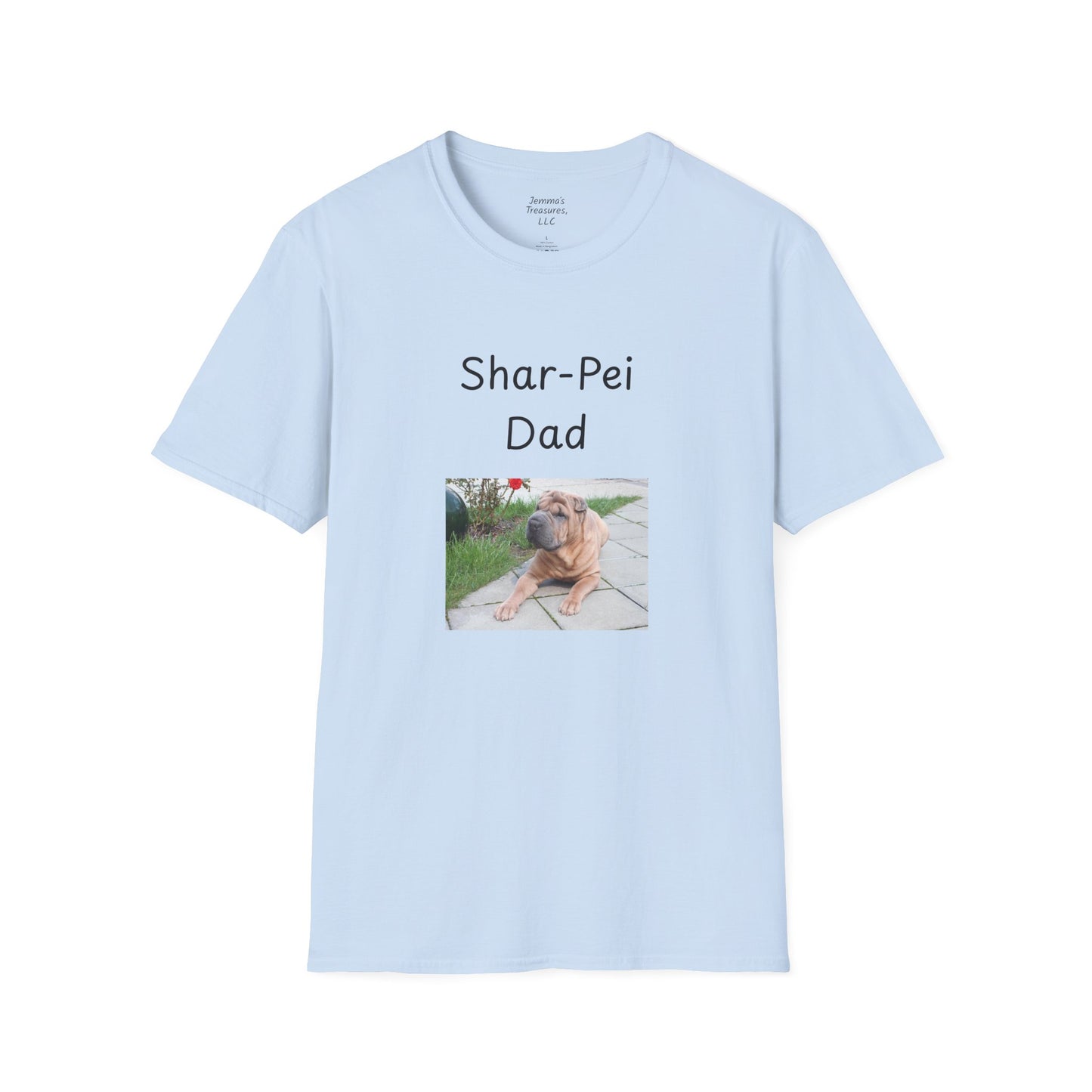 Unisex T-Shirt - "Shar-Pei Dad" - Dog Owner Tee