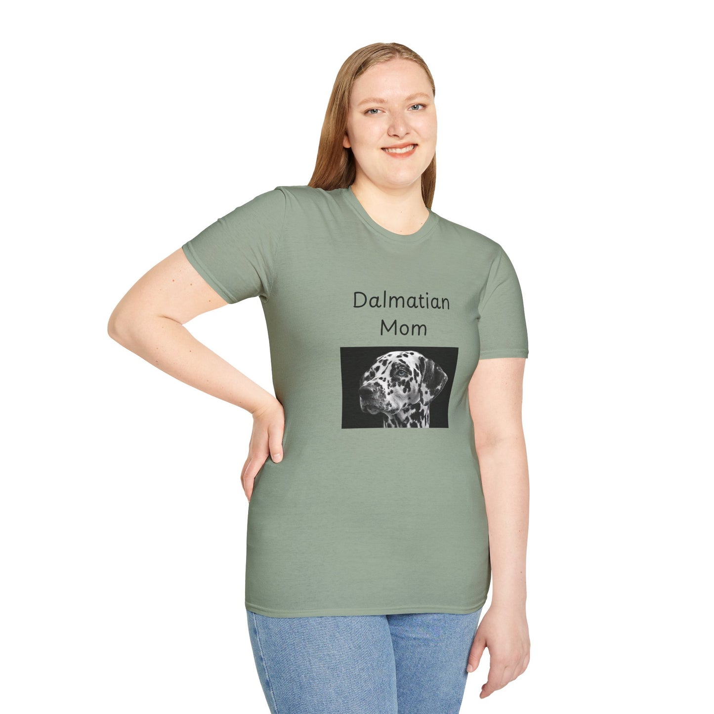 Unisex T-Shirt - "Dalmatian Mom" - Dog Owner Tee