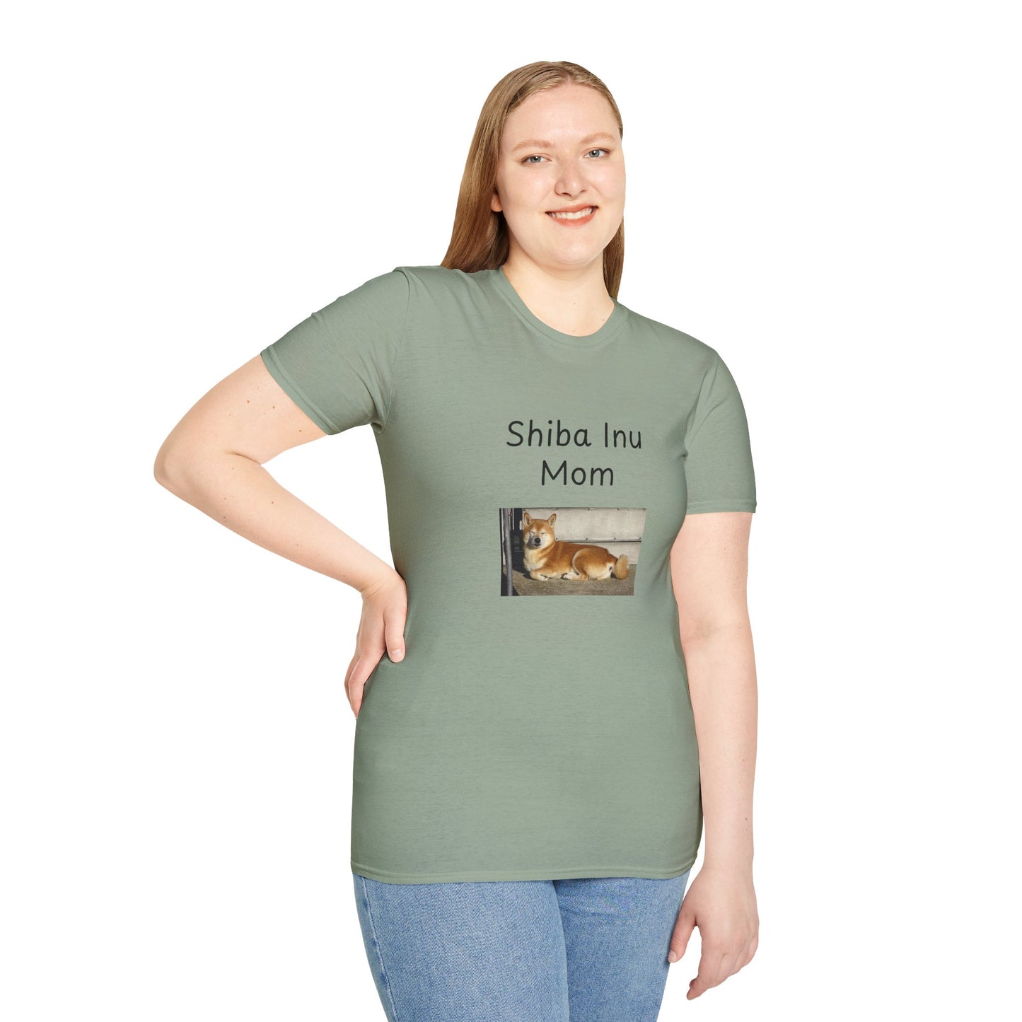 Unisex T-Shirt - "Shiba Inu Mom" - Dog Owner Tee