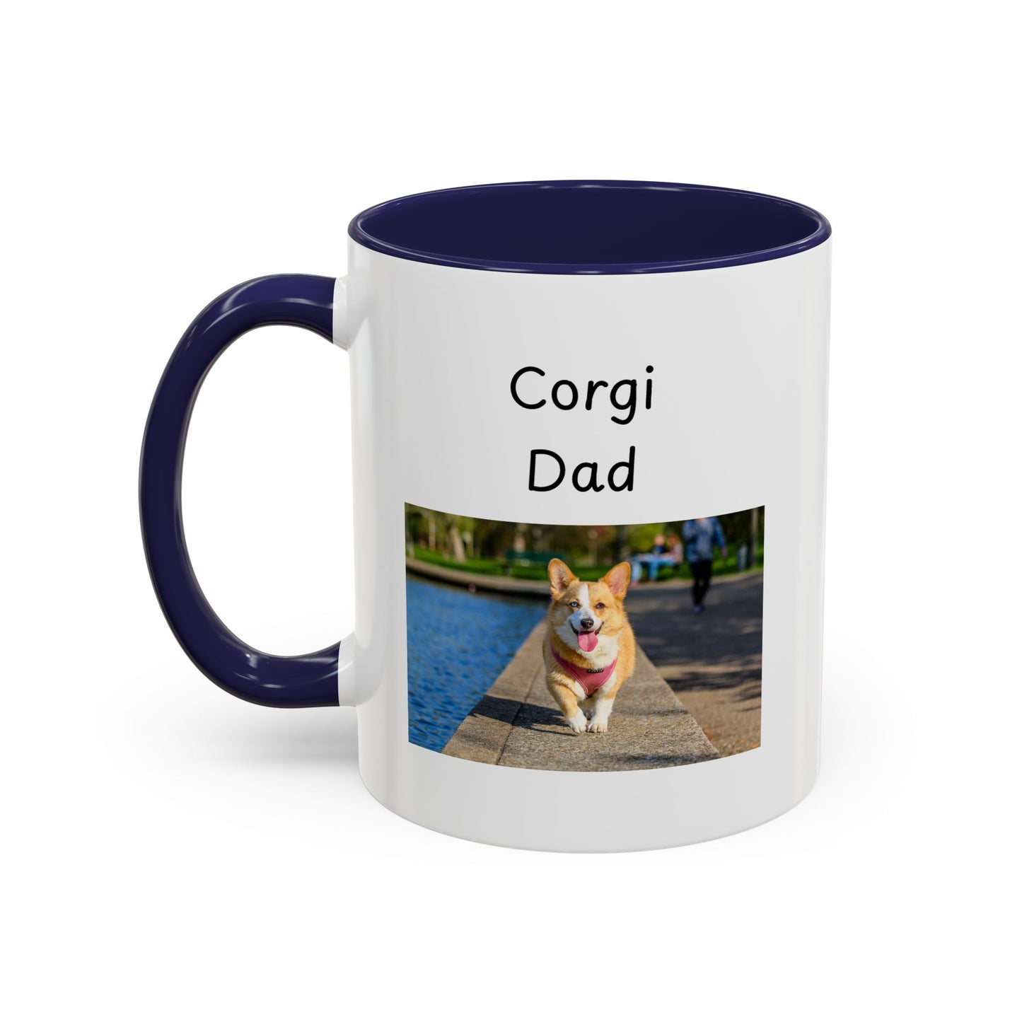 Keramiekbeker - "Corgi Pa"