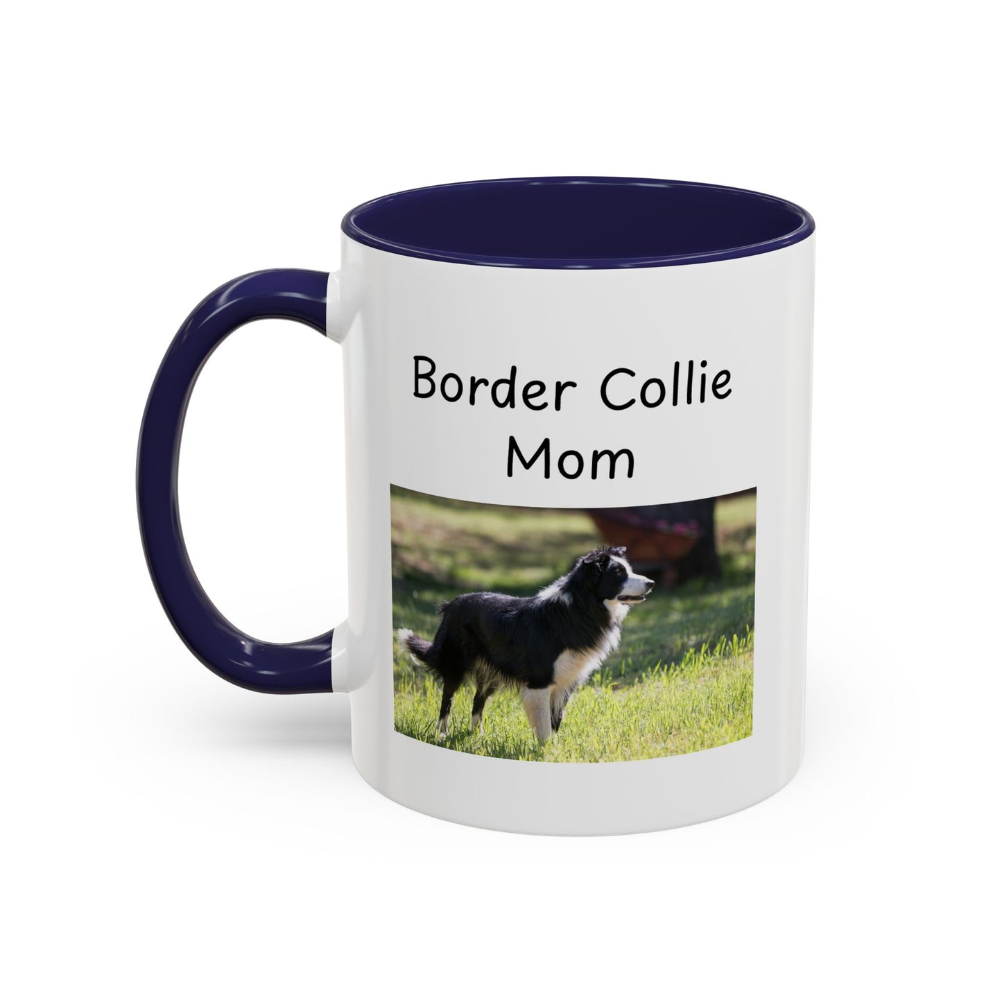Keramiktasse - "Border Collie Mom"