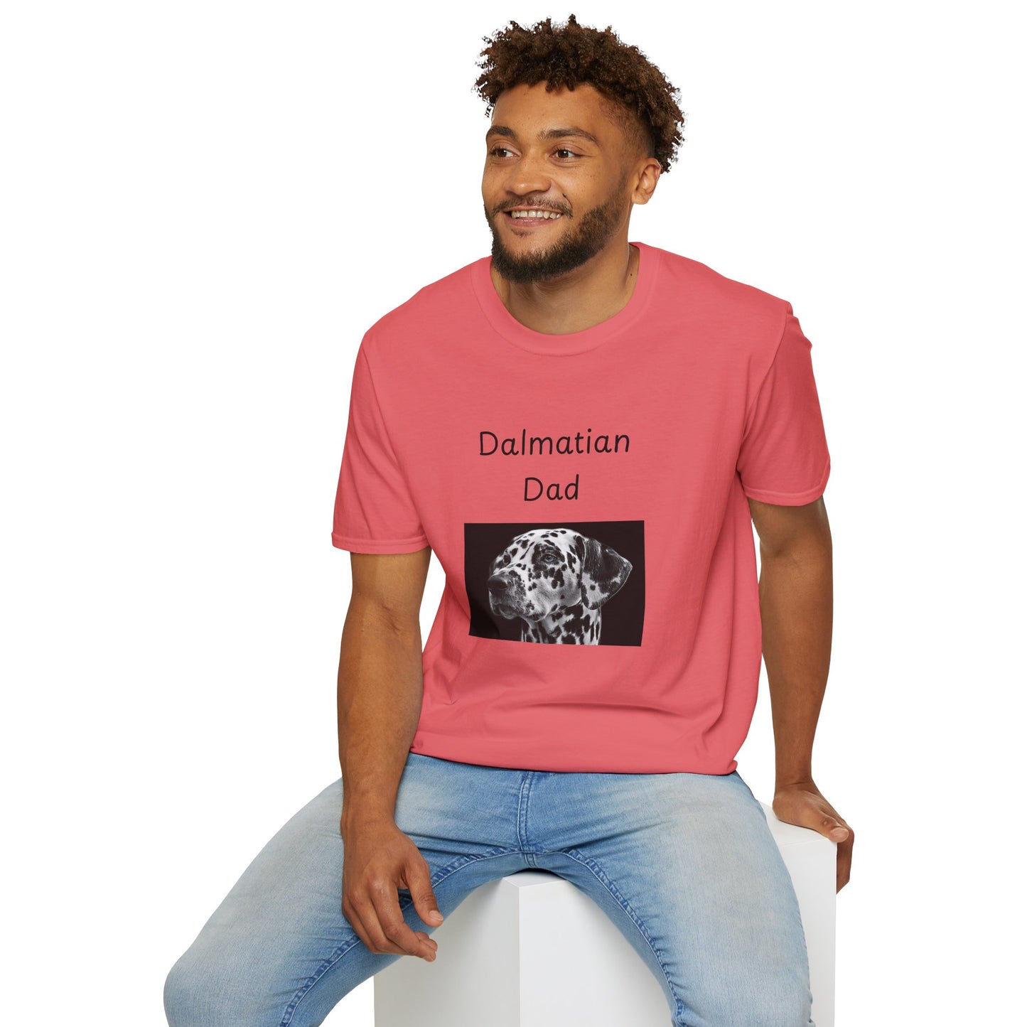 Unisex T-Shirt - "Dalmatian Dad" - Dog Owner Tee