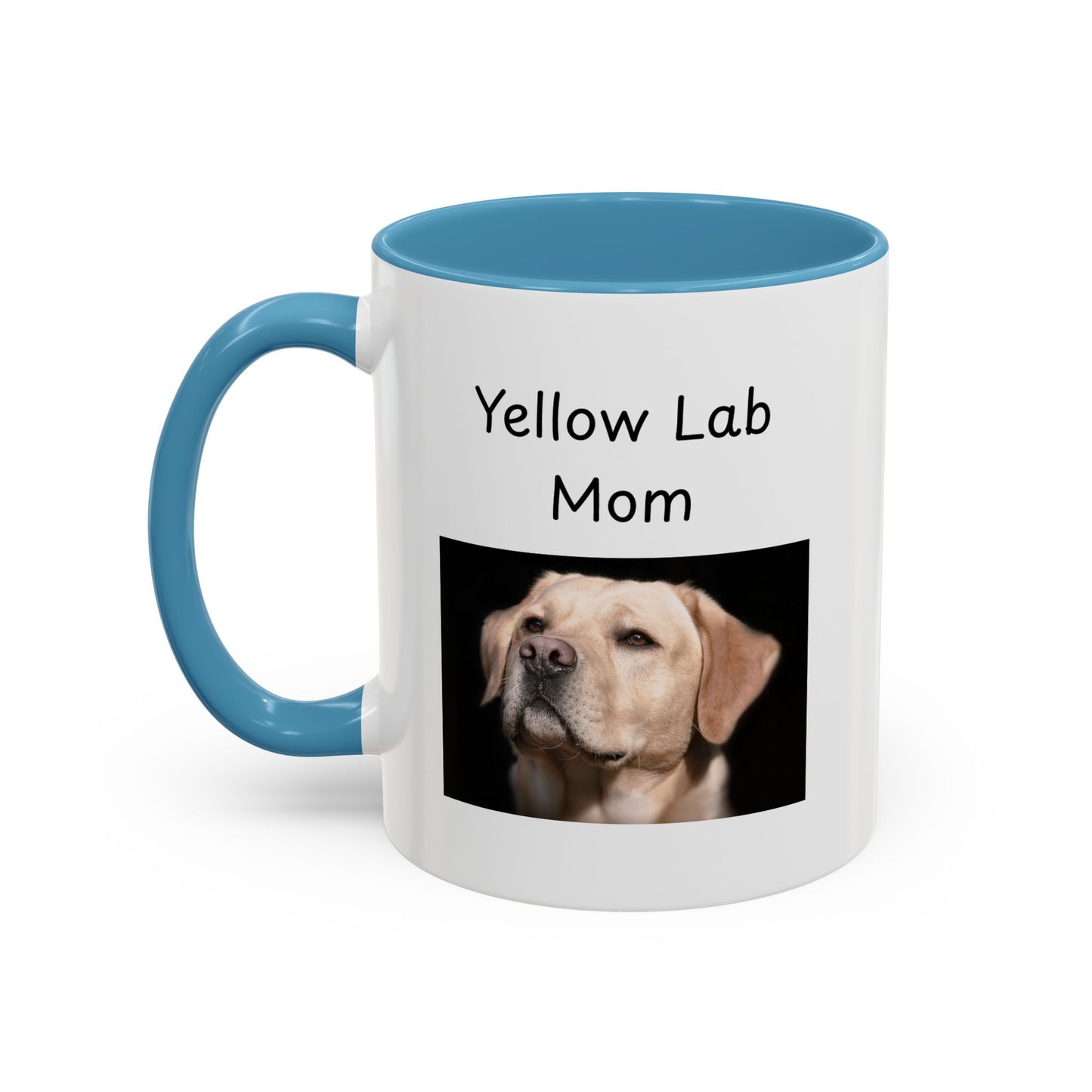 Keramiktasse – „Yellow Lab Mom“