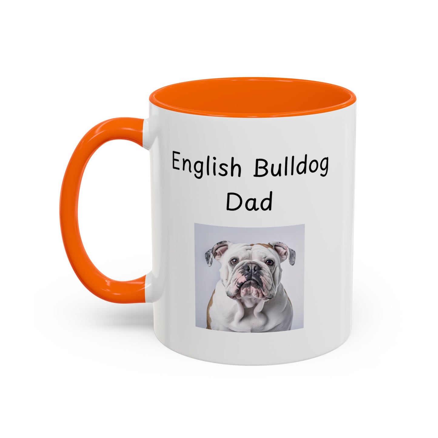 Keramiktasse - "Englischer Bulldoggen-Papa"