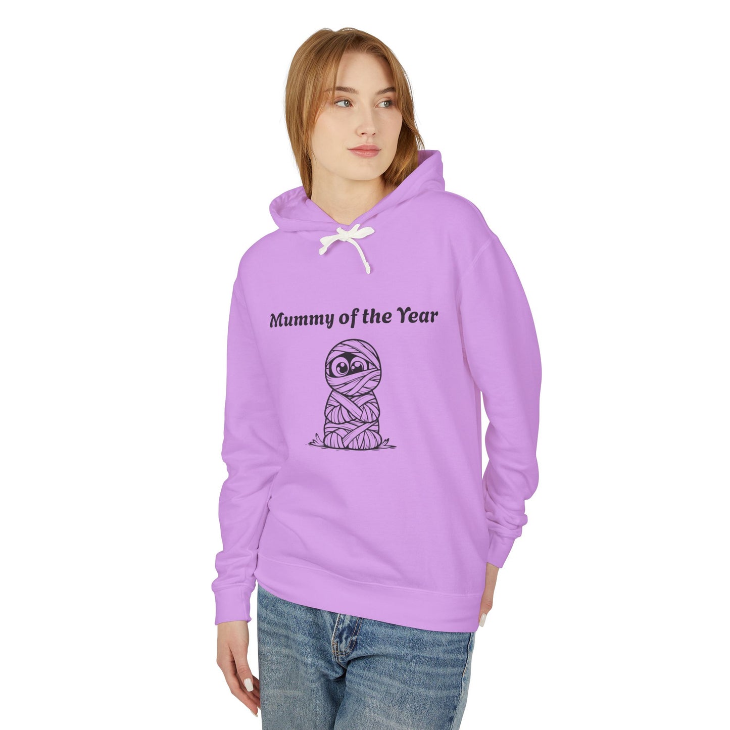 Halloween Lightweight Hoodie - "Mummy Of The Year"