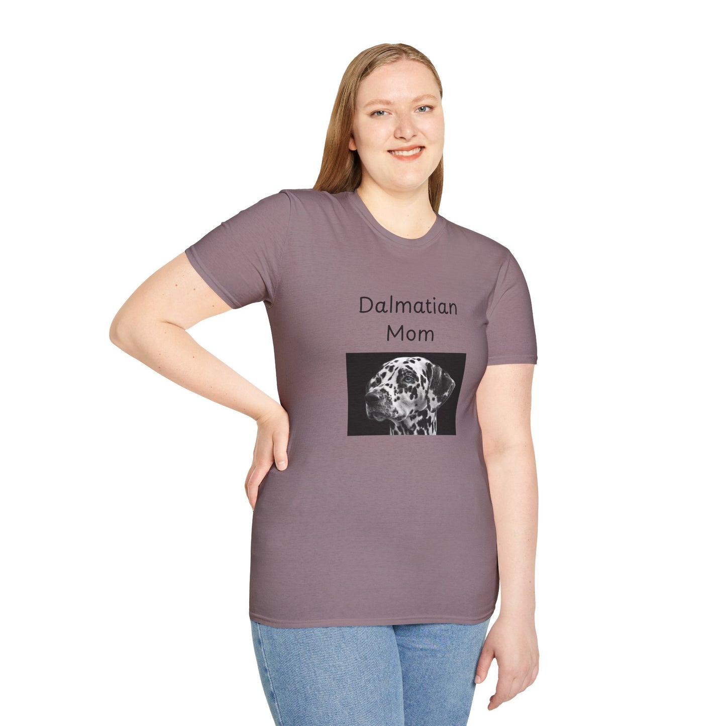 Unisex T-Shirt - "Dalmatian Mom" - Dog Owner Tee