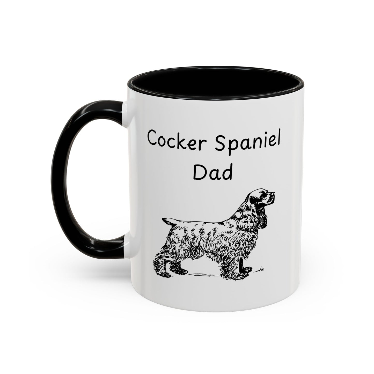 Ceramic Mug - "Cocker Spaniel Dad"