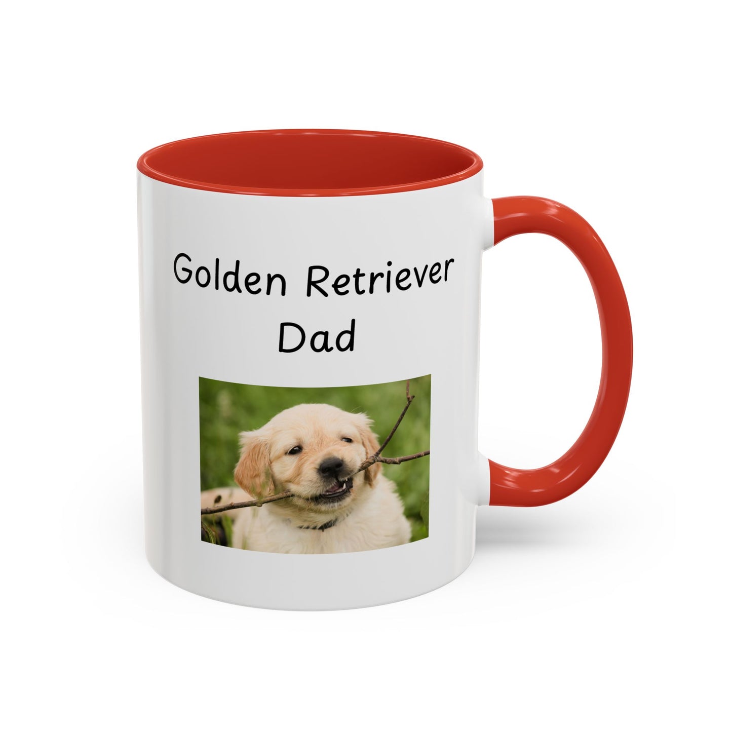 Keramiktasse - "Golden Retriever Dad"
