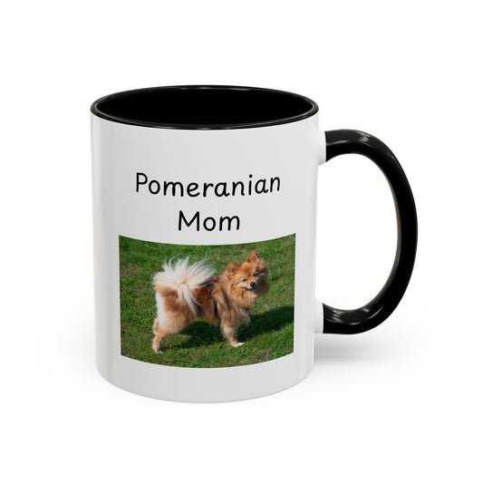 Ceramic Mug - "Pomeranian Mom"